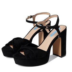 NEW! Draper James Black Paloma Platform Heels - Size 9
